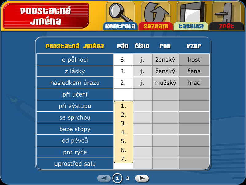 Český jazyk 2 | 1